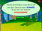 catch the vowels game